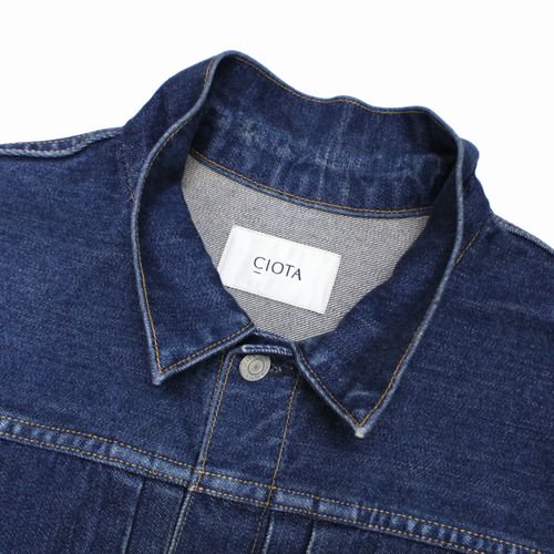 CIOTA シオタ 本藍スビンコットン 13,5oz デニムジャケット 42 インディゴ - ブランド古着買取・販売unstitchオンラインショップ