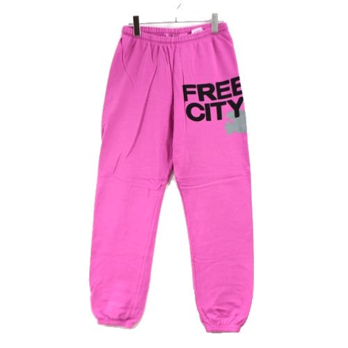 FREECITY フリーシティ スウェット パンツ XS ピンク - ブランド古着