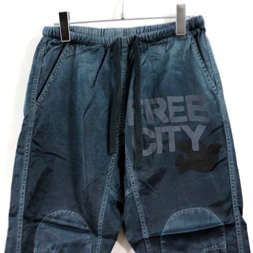 FREECITY フリーシティ SATIN JUMP PANT サテン ジャンプ パンツ S グリーン系 -  ブランド古着買取・販売unstitchオンラインショップ