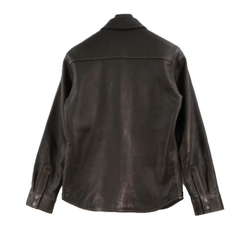 THE FLAT HEAD ザフラットヘッド DEERSKIN SHIRT ディアスキン シャツ レザーシャツ ジャケット 38 -  ブランド古着買取・販売unstitchオンラインショップ