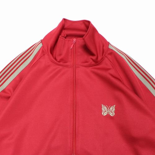 Needles ニードルス 22SS Track Jacket - Poly Smooth トラックジャケット ポリスムース XL レッド -  ブランド古着買取・販売unstitchオンラインショップ