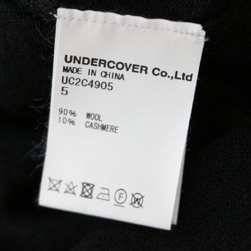 UNDERCOVER アンダーカバー 23AW Cluster ウールカシミヤニット 5 ...