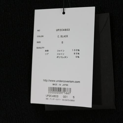 UNDERCOVER アンダーカバー 23AW 裏毛ZIPパッチポケットプル UNDERCOVER アンダーカバー 23AW 裏毛ZIPパッチポケットプル