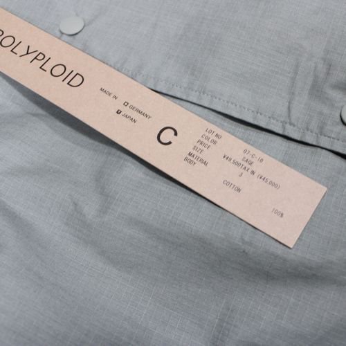 最大80％オフ！ POLYPLOID SNAP BUTTON JACKET C タグ付き | www ...