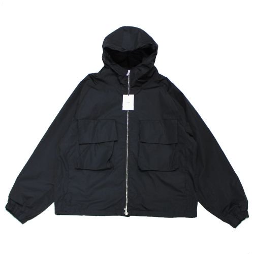 Stein シュタイン 24SS NYLON TAFTA HOODED SHORT JACKET ジャケット L ブラック -  ブランド古着買取・販売unstitchオンラインショップ