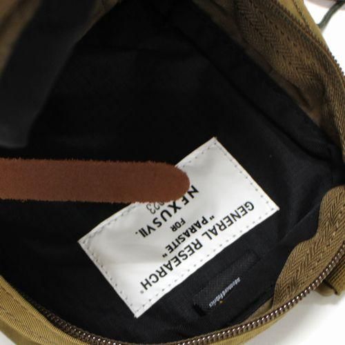 NEXUSⅦ × GREGORY × GENERAL RESEARCH 23AW SINGLE POCKET