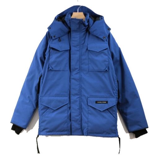 CANADA GOOSE カナダグース CONSTABLE PARKA コンスタブルパーカー 2XS ブルー -  ブランド古着買取・販売unstitchオンラインショップ