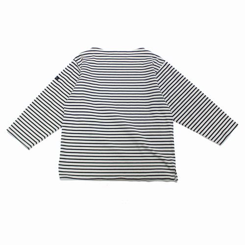 outil ウティ TRICOT NAY バスクシャツ カットソー 1 ホワイト ネイビー - ブランド古着買取・販売unstitchオンラインショップ