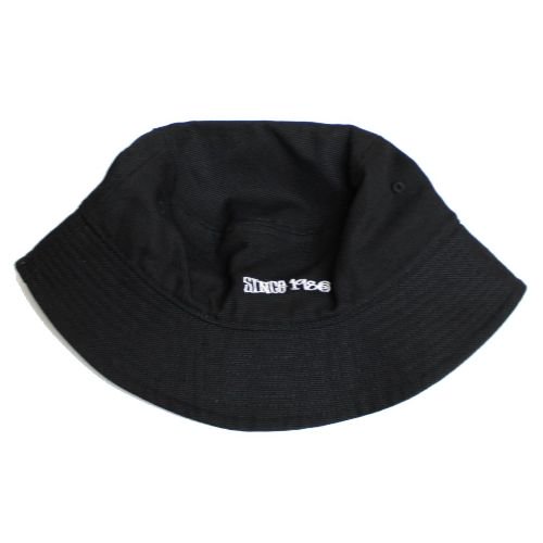 STUSSY ステューシー 21SS Canvas Wide Brim Bucket Hat バケットハット ブラック -  ブランド古着買取・販売unstitchオンラインショップ