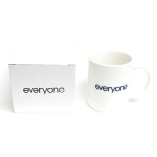 everyone ���֥��� logo mug �ޥ����å� �ۥ磻��