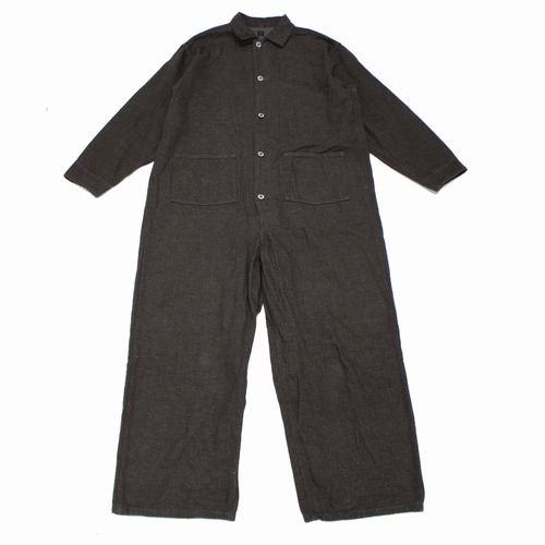 Taiga Takahashi タイガ タカハシ LOT.403 COVERALLS カバーオール ジャンプスーツ ONE SIZE ブラウン -  ブランド古着買取・販売unstitchオンラインショップ