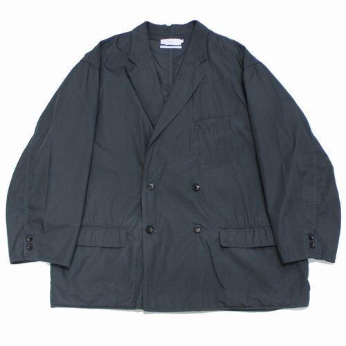 Graphpaper グラフペーパー 22SS Garment Dyed Poplin Oversized Double Jacket ジャケット F  グレー - ブランド古着買取・販売unstitchオンラインショップ