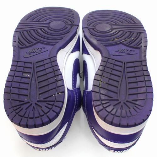 NIKE DUNK LOW RETRO COURT PURPLE ナイキ ダンク ロー レトロ 27.5cm パープル×ホワイト -  ブランド古着買取・販売unstitchオンラインショップ