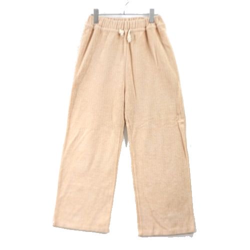 BASERANGE ベースレンジ douglas pants ダグラスパンツ コーデュロイ S ベージュ -  ブランド古着買取・販売unstitchオンラインショップ