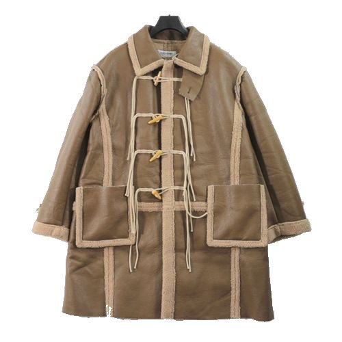 DISCOVERED ディスカバード 22AW FAKE MOUTON COAT フェイクムートンコート 3 ブラウン -  ブランド古着買取・販売unstitchオンラインショップ