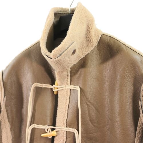 DISCOVERED ディスカバード 22AW FAKE MOUTON COAT フェイクムートンコート 3 ブラウン -  ブランド古着買取・販売unstitchオンラインショップ