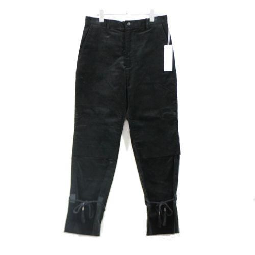 Fujimoto フジモト 23AW CORDUROY H.C. TROUSERS コーデュロイパンツ 2 ブラック -  ブランド古着買取・販売unstitchオンラインショップ