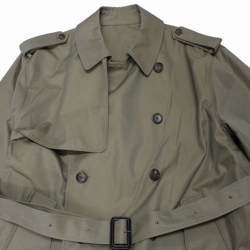 stein シュタイン 21AW OVERSIZED OVERLAPED TRENCH COAT トレンチコート S ベージュ -  ブランド古着買取・販売unstitchオンラインショップ