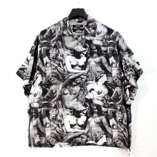 UNDERCOVER アンダーカバー 23SS 総柄開襟 SIDEZIP サイドジップ