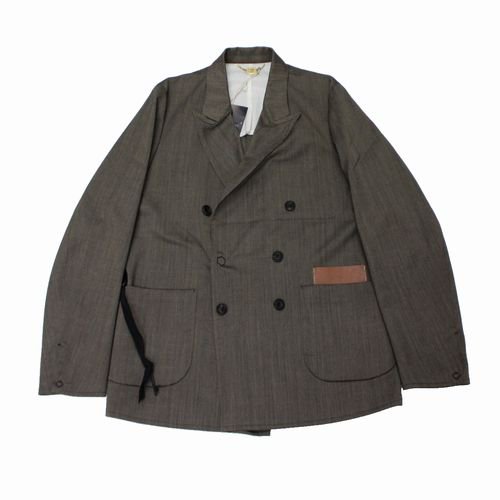 SNSEA サンシー 20SS SNM4 DOUBLE-BREASTED JACKET ダブル ジャケット 