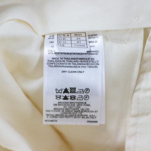 【美品】ブルックスブラザーズ　スラックス　リネン100％　MADISON FIT 美品】ブルックスブラザーズ スラックス リネン100％ MADISON