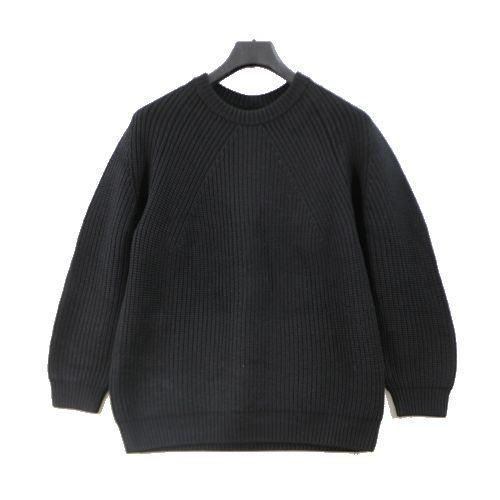 BATONER バトナー 19AW SIGNATURE シグネチャー ニット 3 ブラック - ブランド古着買取・販売unstitchオンラインショップ