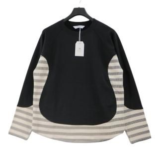 Sasquatchfabrix. åե֥å 22AW TRIMMING SWEATSHIRT å M ֥å ۥ磻