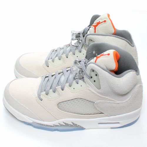 NIKE ナイキ 23SS AIR JORDAN 5 SE CRAFT エア ジョーダン 5 US9(27cm) オフホワイト -  ブランド古着買取・販売unstitchオンラインショップ