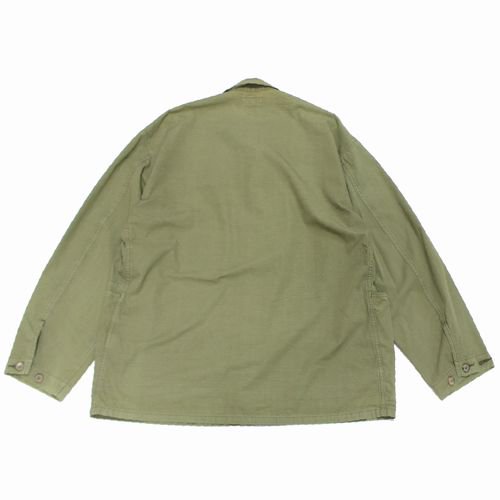 HERILL ヘリル 22SS RIPSTOP P41 COVERALL JACKET カバーオール ジャケット 2 カーキ -  ブランド古着買取・販売unstitchオンラインショップ