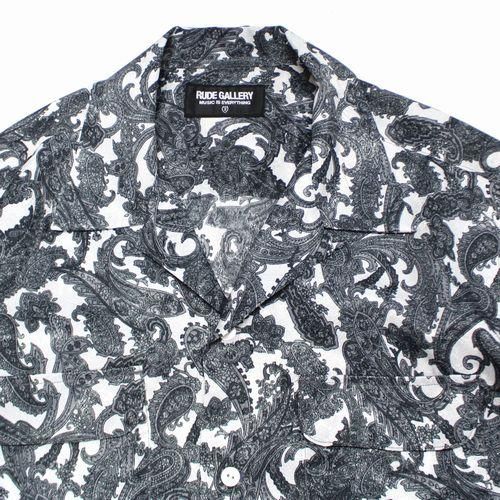 RUDE GALLERY ルード ギャラリー 24SS PAISLEY OPEN COLLAR SHIRT