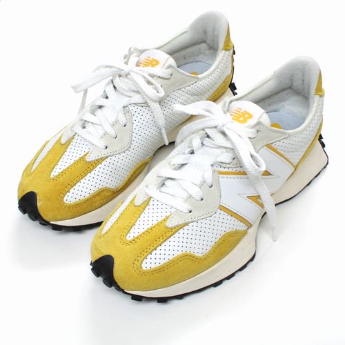 NewBalance ニューバランス MS327PG スニーカー US7.5 イエロー ホワイト -  ブランド古着買取・販売unstitchオンラインショップ