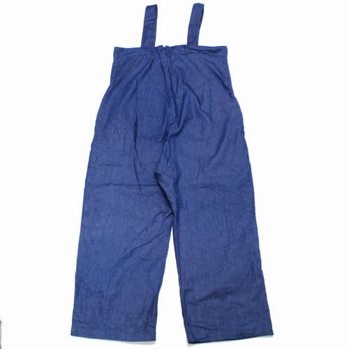 Yarmo ヤーモ 23AW High Rise Brace Trousers ハイライズブレーストラウザーズ デニムパンツ インディゴ -  ブランド古着買取・販売unstitchオンラインショップ