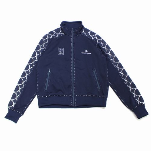 Keisuke Kanda × mina perhonen cream soda 手縫いのジャージ・トップス M ネイビー -  ブランド古着買取・販売unstitchオンラインショップ