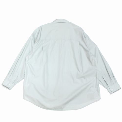 Graphpaper グラフペーパー 22SS Broad L/S Oversized Regular Collar Shirt シャツ F  ミントグリーン - ブランド古着買取・販売unstitchオンラインショップ