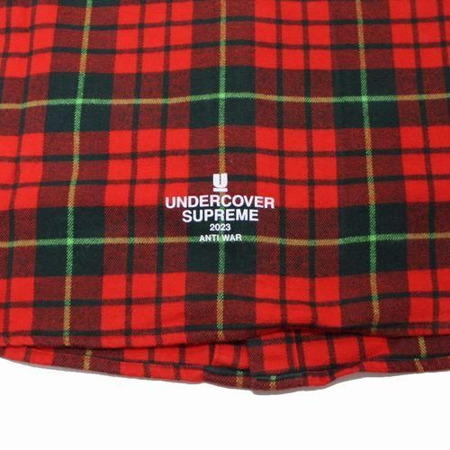 Supreme × UNDERCOVER 23SS S/S Flannel Shirt 半袖 チェック