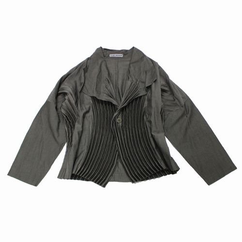 ISSEY MIYAKE イッセイミヤケ 21AW プリーツ ジャケット 2 グレー ...