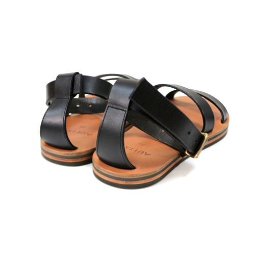 AUTTAA アウッタ Over Size Strap Sandal ストラップサンダル 35 ブラック -  ブランド古着買取・販売unstitchオンラインショップ