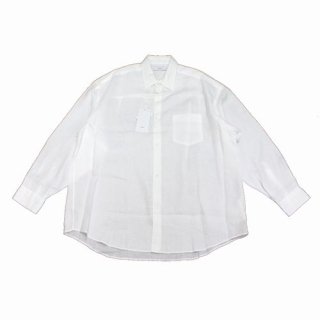 Graphpaper եڡѡ 23SS Linen L/S Oversized Regular Collar Shirt  F ۥ磻