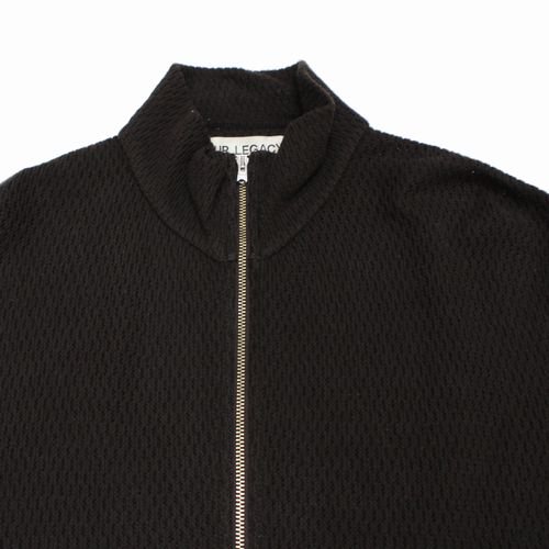 OUR LEGACY アワ レガシー 22AW SHRUNKEN FULLZIP POLO ジップカットソー 48 ブラウン -  ブランド古着買取・販売unstitchオンラインショップ