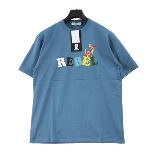 UNDERCOVER アンダーカバー 23SS TEE REBEL Tシャツ 4 ブルーグレー 