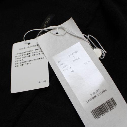 COMOLI コモリ 24SS シルクネップ ウエストバッグ ブラック
