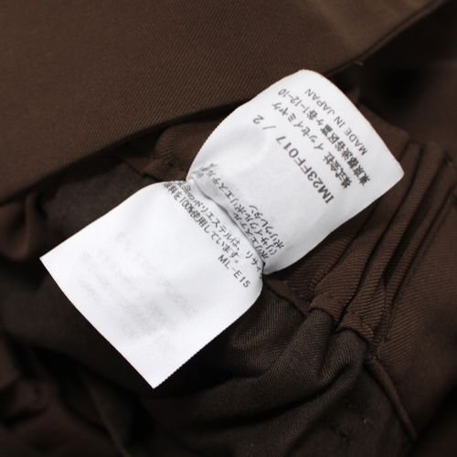 ISSEY MIYAKE イッセイミヤケ 22AW ROUND PANTS パンツ 2 ブラウン -  ブランド古着買取・販売unstitchオンラインショップ