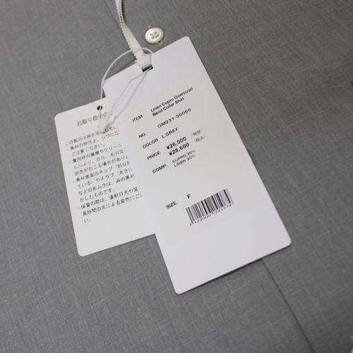 Graphpaper グラフペーパー 23SS inen Cupro Oversized Band