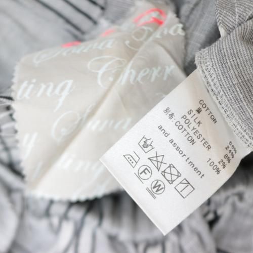 SOWA ソーワ 19SS チェックパンツ グレー - ブランド古着買取