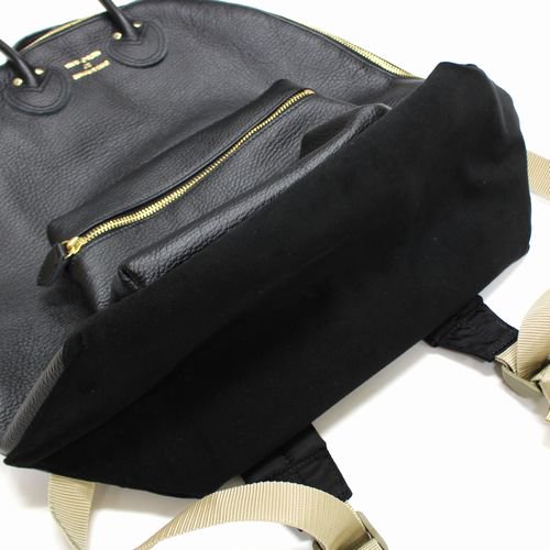 YOUNG&OLSEN ヤング＆オルセン 23AW RHC 別注 Leather Backpack エンボスレザーバックパック リュック -  ブランド古着買取・販売unstitchオンラインショップ