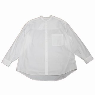 Graphpaper եڡѡ 22AW Broad L/S Oversized Band Collar Shirt  F ۥ磻