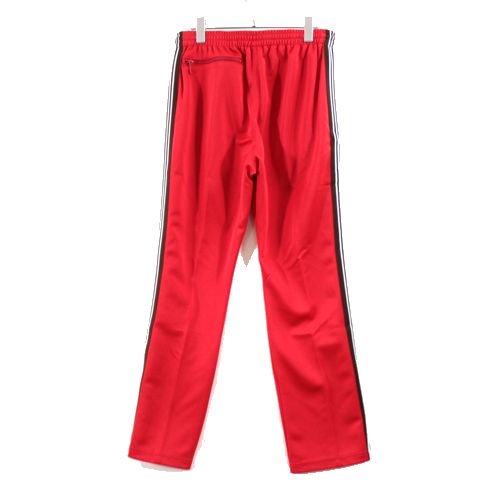 Needles ニードルズ 22AW JEANS FACTORY別注 Narrow Track Pant - Poly Smooth トラックパンツ  M レッド - ブランド古着買取・販売unstitchオンラインショップ