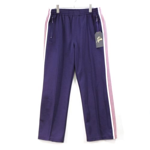 Needles ニードルス 19SS Track Pant Poly Smooth トラックパンツ ポリ スムース L パープル -  ブランド古着買取・販売unstitchオンラインショップ