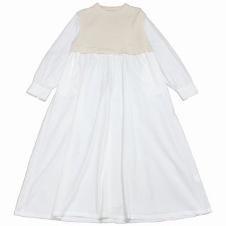 RHC 륨 ϡޥ 24SS Knit Vest Layered Dress ˥åȥ٥ȥ쥤䡼ɥԡ XS