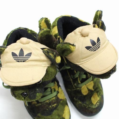 adidas × JEREMY SCOTT 13SS CAMO BEAR カモベアー スニーカー